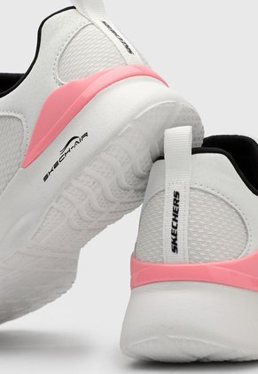 Tenis Lifestyle Blanco-Rosa Skechers Air Dynamight