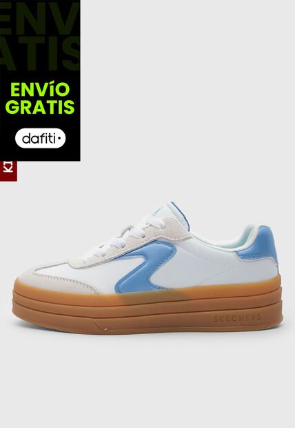 Tenis Lifestyle SKECHERS Zinger Lift - Homecoming Star Blanco