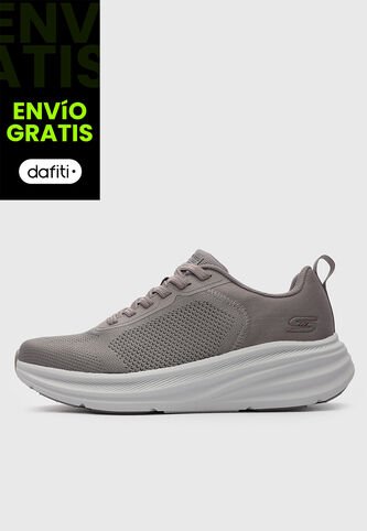 Tenis Lifestyle SKECHERS Bobs Sport Skillz Taupe Skechers