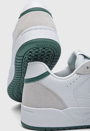 Tenis Lifestyle Blanco-Verde-Gris Skechers Street Koopa Court - Volley Low