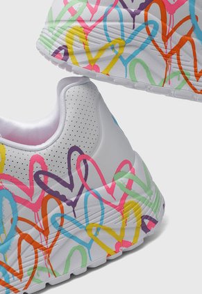 Tenis Lifestyle Blanco-Multicolor SKECHERS JGoldcrown Uno Lite