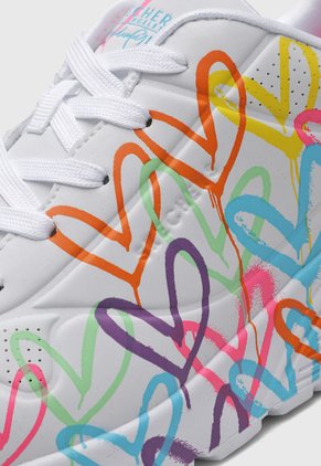 Tenis Lifestyle Blanco-Multicolor SKECHERS JGoldcrown Uno Lite