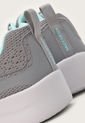 Tenis Training Gris-Blanco-Aguamarina Skechers Dynamight 2.0 - Hip Star de Skechers