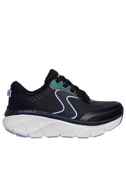 TENIS SKECHERS MUJER 150007BKLV D'LUX WAL Talla 6