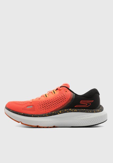 Tenis Running Naranja-Negro SKECHERS Go Run pure 4