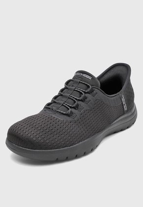 Tenis Lifestyle Negro SKECHERS Slip Ins: On the go Flex