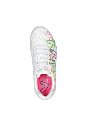 Tenis Skechers Uno - Highlight Love Color Blanco - Multicolor Para Mujer