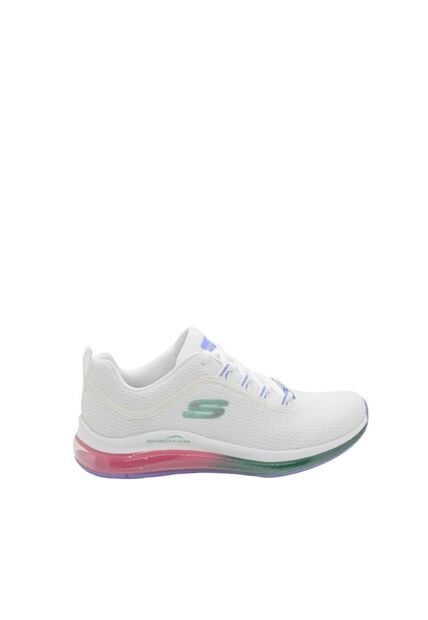 Tenis Skechers Mujer Skech-Air Element 2.0 - Marvelo Blanco - Verde - Rosa