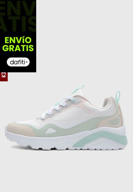 Tenis Lifestyle SKECHERS Uno Lite - Colour Pops Blanco