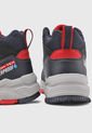 Bota Outdoor Azul-Rojo-Gris SKECHERS Drollix - Brindor de Skechers