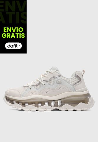 Tenis Lifestyle SKECHERS Uno Chaos Marfil Skechers