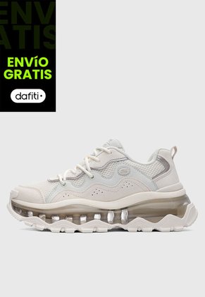 Tenis Lifestyle SKECHERS Uno Chaos Marfil