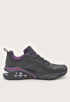 Tenis Lifestyle Negro-Violeta Skechers Tres-Air Uno - Modern Aff-Air