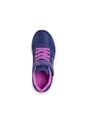 Tenis Skechers Niña Microspec Max Advance Velcro Azul Fucsia de Skechers