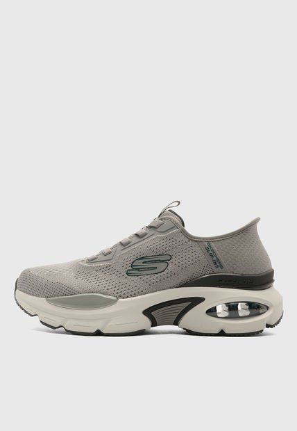 Tenis Lifestyle Gris-Blanco-Negro SKECHERS Skech-Air Ventura