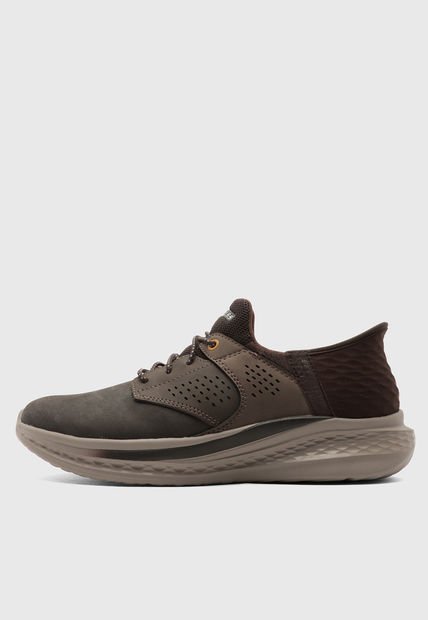 Tenis Lifestyle Marrón-Beige SKECHERS Slade - Macklin