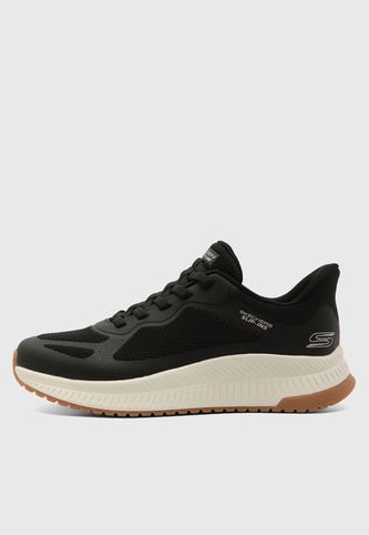 Tenis SKECHERS Slip-ins: BOBS Sport Squad Chaos 4 Negro Skechers