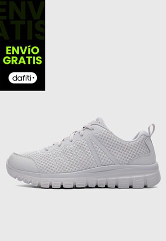 Tenis Lifestyle SKECHERS Graceful Gris Skechers