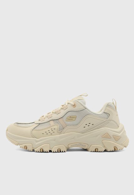Tenis Lifestyle Beige-Marfil SKECHERS D'Lites Hiker