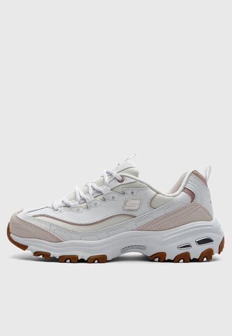 Tenis SKECHERS D'Lites Marfil Skechers