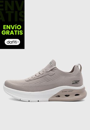 Tenis Lifestyle SKECHERS Bobs Arc Waves 20 Taupe