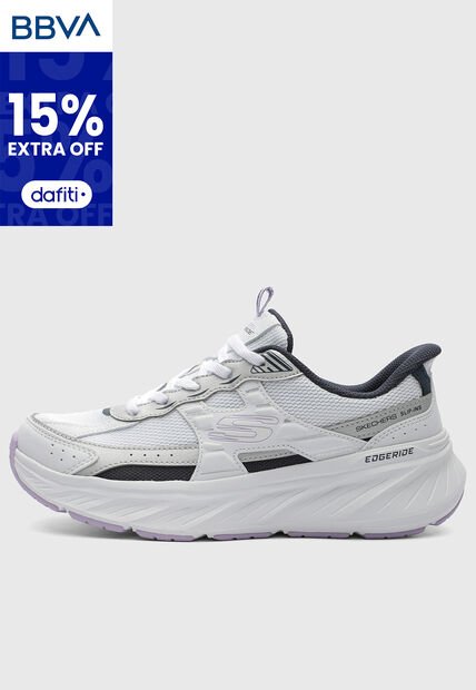 Tenis SKECHERS Edgeride Retro Remix Blanco