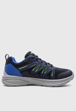 Tenis SKECHERS Microspec Max Advance Azul