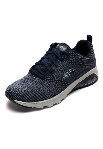 Tenis Running Azul-Gris Skechers Extreme Not Alone