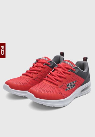 Tenis Lifestyle SKECHERS Microspec Max Advance Rojo Skechers