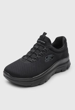 Tenis Lifestyle SKECHERS Summits Plus Negro