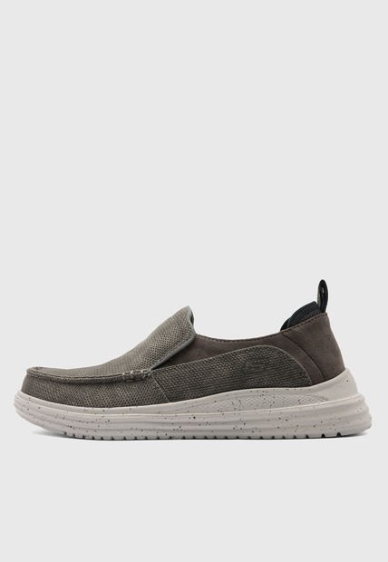 Tenis Lifestyle Marrón-Gris Claro SKECHERS Proven - Renco
