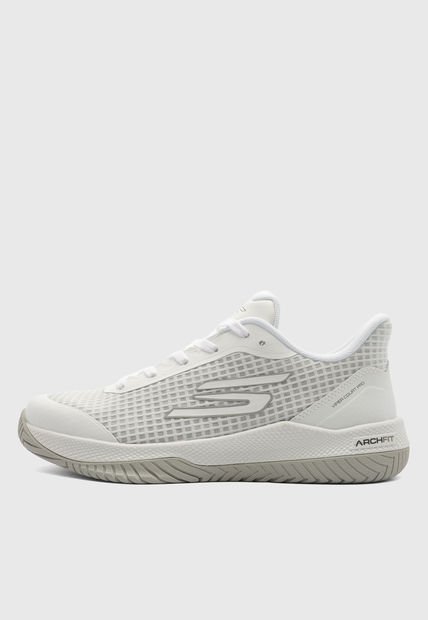 Tenis Pickleball Blanco-Gris SKECHERS Viper Court Pro