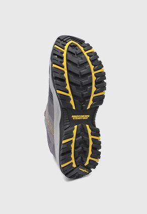 Tenis Outdoor Gris-Amarillo-Negro Skechers Arch Fit Dawson-Mahone