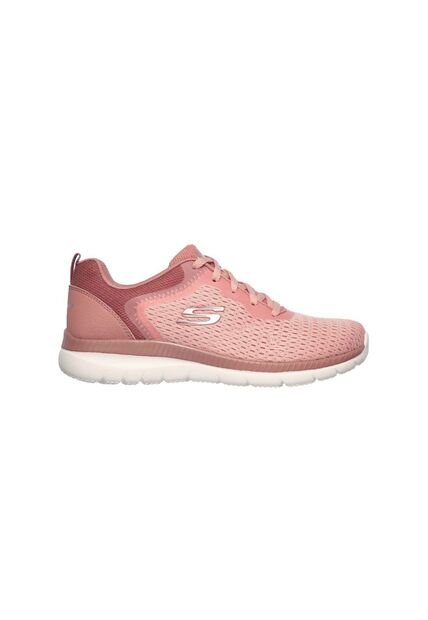 Tenis SKECHERS ENGINEERED MESH LACE UP- Rosado Para Mujer