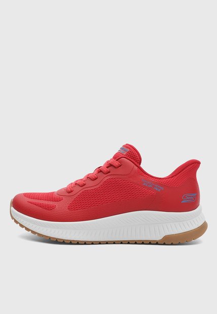 Tenis Lifestyle SKECHERS Bobs Squad 4 Rojo