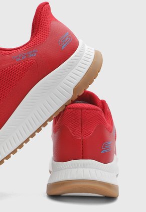 Tenis Lifestyle SKECHERS Bobs Squad 4 Rojo