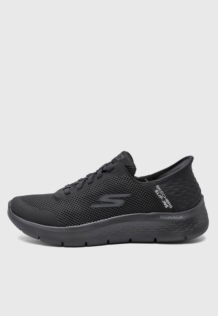Tenis Training Negro Skechers Slip-ins: GO WALK Flex - Hands Up