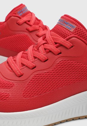 Tenis Lifestyle SKECHERS Bobs Squad 4 Rojo