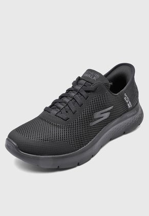 Tenis Training Negro Skechers Slip-ins: GO WALK Flex - Hands Up