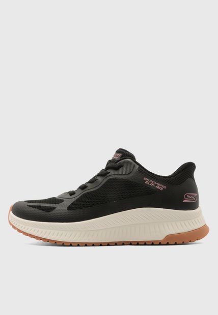 Tenis Lifestyle Negro-Blanco SKECHERS Bobs Squad 4