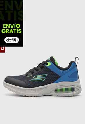 Tenis Lifestyle SKECHERS Microspec Max Advance Negro