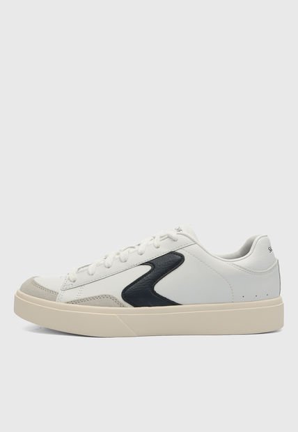 Tenis Lifestyle Blanco-Beige-Azul Navy SKECHERS Eden Lx