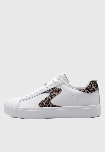 Tenis Lifestyle Blanco-Beige-Negro SKECHERS Eden LX - Top Grade