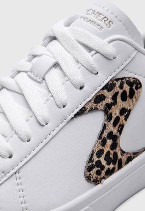 Tenis Lifestyle Blanco-Beige-Negro SKECHERS Eden LX - Top Grade