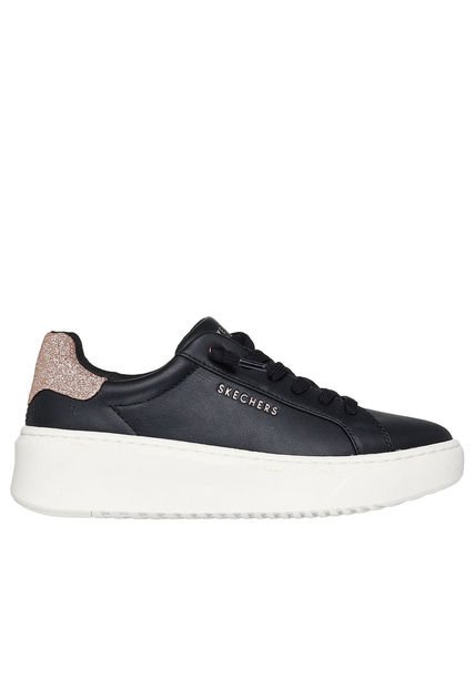 TENIS SKECHERS MUJER 177317BLK COURT BREA Talla 6.5