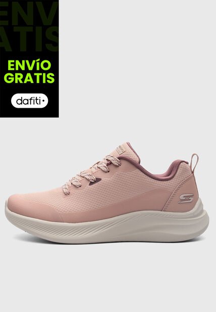 Tenis Lifestyle SKECHERS Bobs Moda Flex Rosa Nude