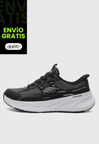Tenis Lifestyle SKECHERS Slip-ins Edgeride Gris Oscuro Skechers