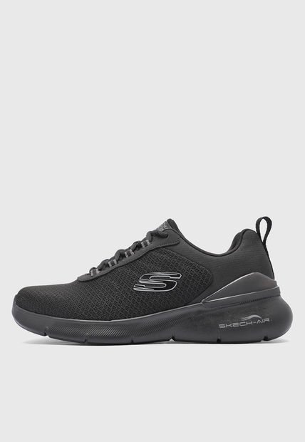 Tenis Training Negro-Gris SKECHERS Skech Air Dynamight 2.0