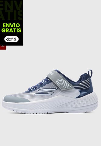 Tenis SKECHERS Microspec Advance Gris Skechers