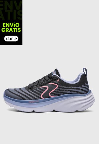 Tenis SKECHERS D'Lux Vapor - Cool Breeze Negro Skechers